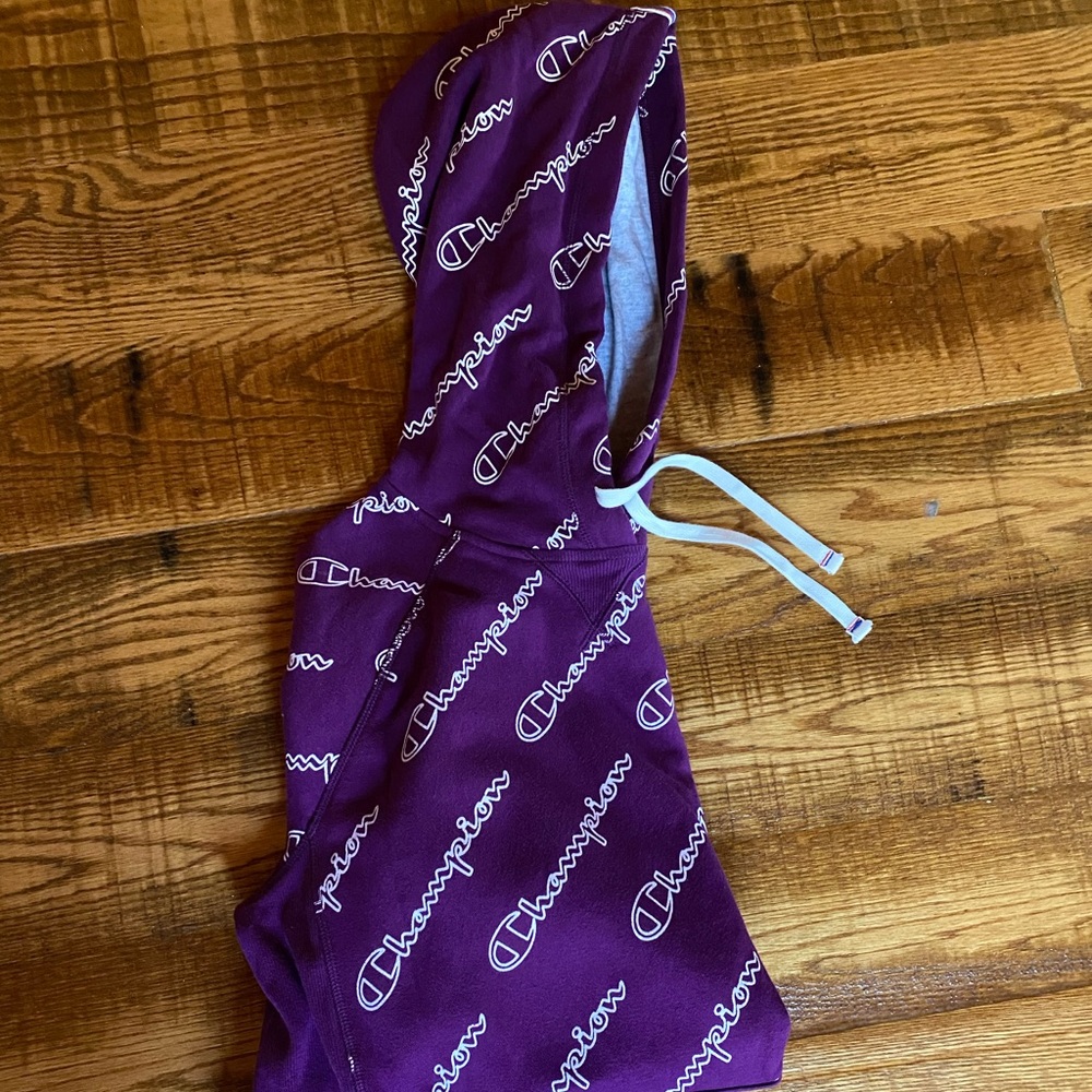 Champion logo hoodie